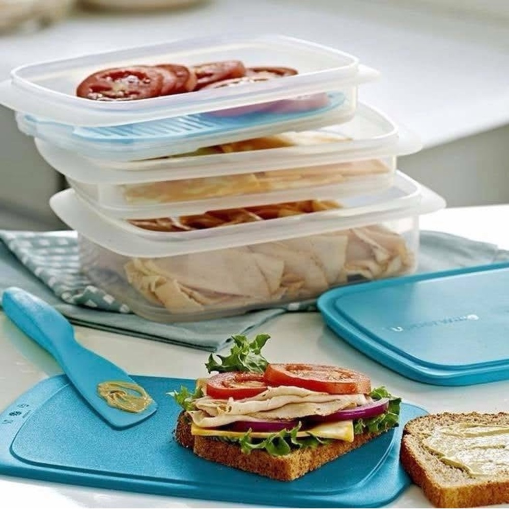 NWT Tupperware Fridge Stackable Set - Picture 3 of 4